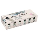 Sada farieb na mramorovanie Kreul Magic Marble Chalki 6k20 ml