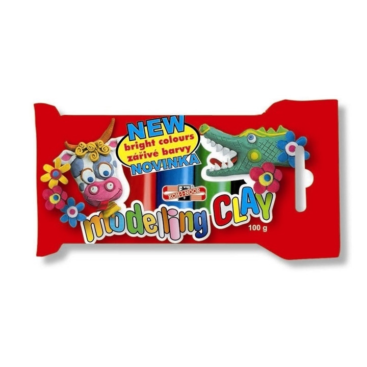 Plastelin 5 boja 100g