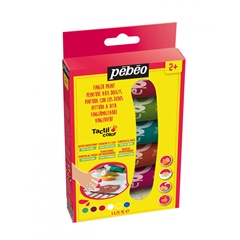 Boje za prste Pebeo Tactilcolor 6x20 ml