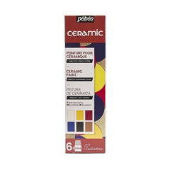 Boje za keramiku Pebeo Ceramic 6x20 ml