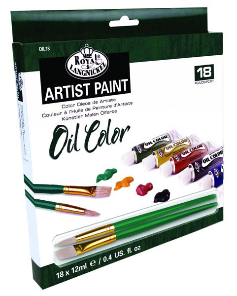 Uljane boje ARTIST Paint 18x12ml