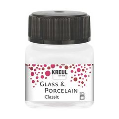 Boje s mramornim efektom HOBBY Line Porcelain Metallic160°C | Pearl White