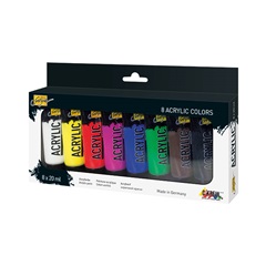 Akrilne boje Kreul Solo Goya / set 8 x 20 ml