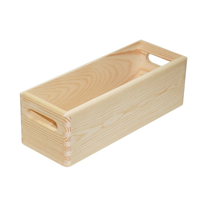 Drvena kutija saksija 35x13x12 cm