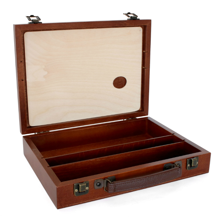Drveni kofer za boje Renesans 32x23.5x6 cm