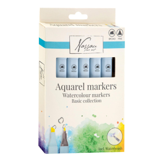 Set akvarel markera Nassau Basic Collection - 7 komada