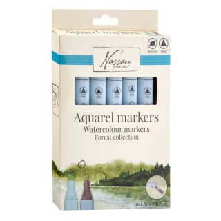 Set akvarel markera Nassau Forest Collection - 7 komada