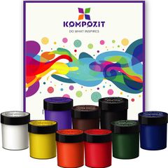 Klasični gvaš set boja kompanije Kompozit