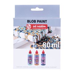 Kreativni set Art Creation Blob Paint mint 3 k 80 ml