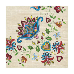 Salveta za dekupaž - Kashubian Folk 1 - 1 komad
