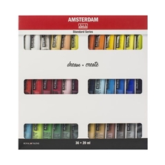 Set akrilnih boja AMSTERDAM STANDARD SERIES - 36x20ml