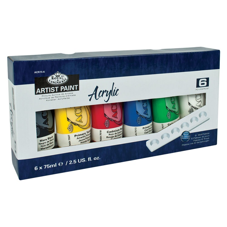 Set akrilnih boja Royal & Langnickel Essentials - 7 delova 