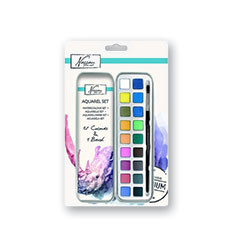 Set vodenih boja Nassau Fine Art – 19-delni