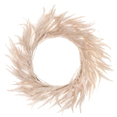 Veštački pampas venac 39 cm