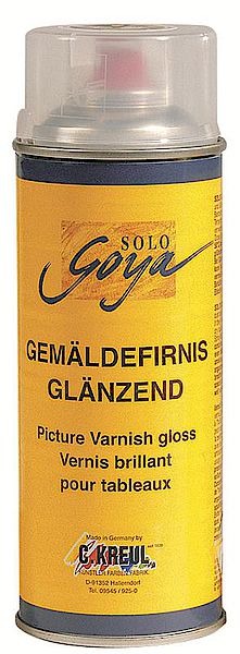 Završni lak u spreju Solo Goya 400 ml - sjajni